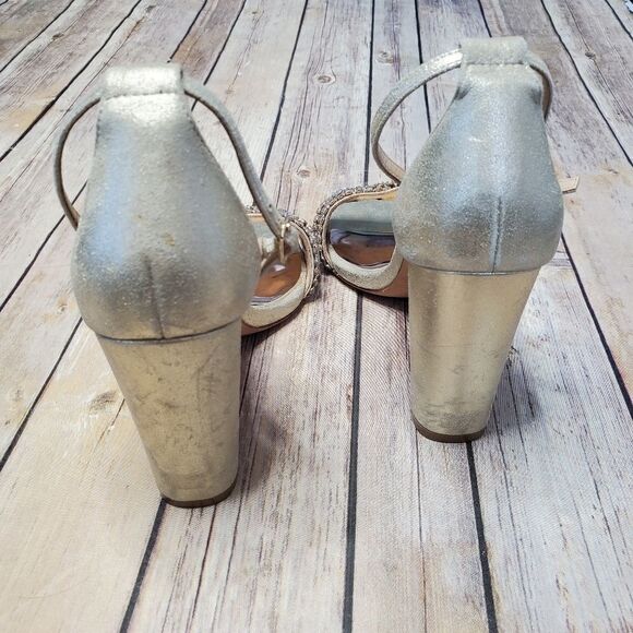 Badgley Mischka Tessa Crystal Embellished Sandal - Picture 14 of 14